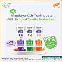 Himalaya Kids Toothpaste ยาสีฟันไม่มีฟลูออไรด์ มีไซลิทอลช่วยแก้ปัญหาตามธรรมชาติสำหรับการป้องกันเชื้อโรคและฟันผุ 80g