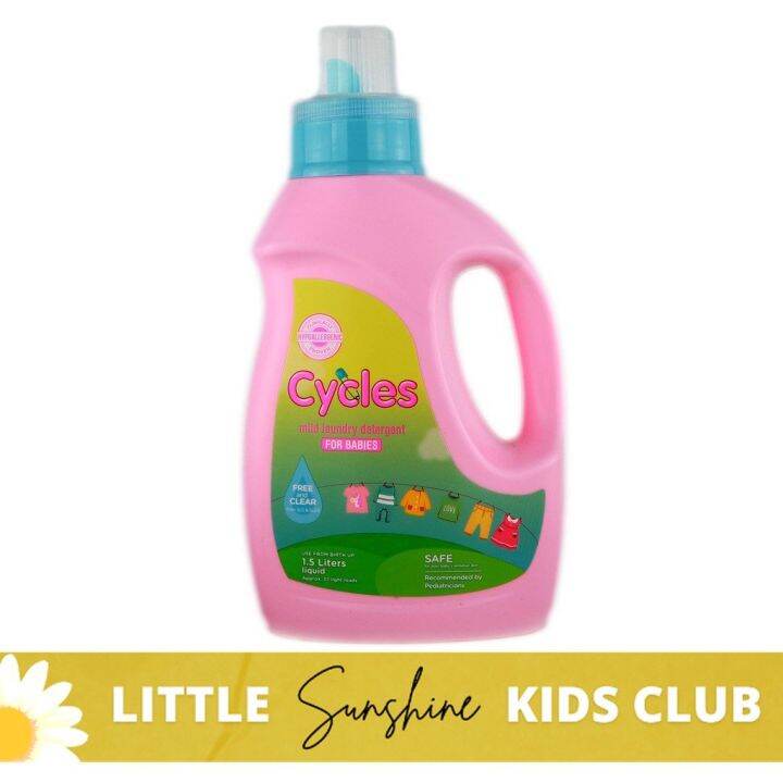 Cycles Mild Liquid Detergent for Babies 1.5L Lazada PH