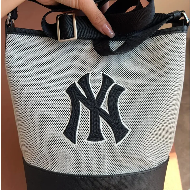 14009 MLB Premium Canvas Bucket Bag NY Yankees