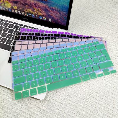 Color Keyboard Cover For Macbook Air M2 13.6 2022 Macbook Pro 13 Keyboard Case For macbook 16 15 14 13 12 11 Inch Keyboard Cover Keyboard Accessories