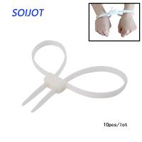 10pcs/lot 12mmx700mm 12x700 12*700 plastic police handcuffs Double Flex Cuff Disposable Handcuffs zip tie Nylon cable ties