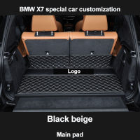 QIEKERETI Custom leather Car Trunk Mats for BMW X7 2019 2020 2021 years auto accessories car cargo liner