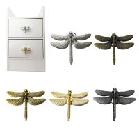 【LZ】✶✜✉  Furniture Handle Dragonfly Handle Zinc-Alloy Door Cabinets Knob Furniture Drawer Pull Hardware Pulls For Children Rooms