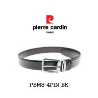 Pierre Cardin (ปีแอร์ การ์แดง) เข็มขัดหนังแท้  เข็มขัดหัวเข็ม เข็มขัดรัดเอว เข็มขัดผู้ชาย รุ่น  PBM8-4PIN พร้อมส่ง ราคาพิเศษ