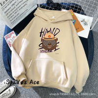 Spades Ace เสื้อฮู้ด เสื้อแขนยาวอบอุ่น หลวมและสบาย สบาย ชิค วินเทจ สไตล์ WWY23000A5 41Z231009