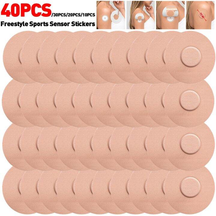 tdfj-40-30-20-10pcs-freestyle-libre-patches-sensor-stickers-breathable-adhesive-overpatch-tape-for-climbing