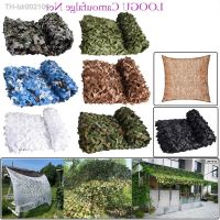 ○✻✾ LOOGU White Double Layer Camouflage Militaire Net Garden Home Yard Decoration Gazebo Shade Shelter Mesh Camo Netting Fence Cover