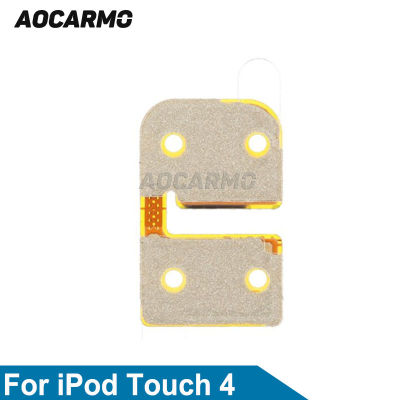 【❖New Hot❖】 nang20403736363 Aocarmo ปุ่มโฮมสายเคเบิลงอได้สำหรับ Apple Ipod Touch 4สายเชื่อมต่อวงจรริบบิ้น