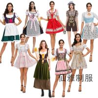 German Oktoberfest clothing for men and women Reception party wear Promotional Stage High-end winery overalls