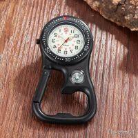 ⌚ นาฬิกาเข็มทิศ carabiner นาฬิกาจี้ นาฬิกาที่เปิดขวด นาฬิกาเป้ นาฬิกาปีนเขา กีฬาจับเวลา นาฬิกาเอวเรืองแสง