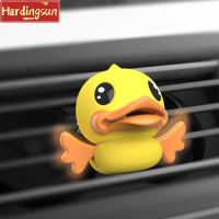 Hardingsun น้ำหอมเครื่องปรับอากาศแฟชั่นสำหรับรถยนต์อุปกรณ์เป็ดบินขนาดเล็กที่สร้างสรรค์