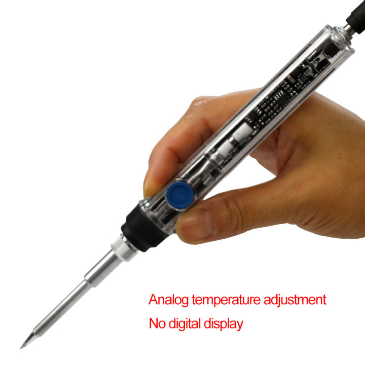 t12-electric-soldering-iron-kit-mini-portable-t12-soldering-iron-tips-tools-adjustable-temp-soldering-station