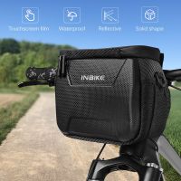 ۞ 2022 Waterproof Bike Handlebar Bag Touch Screen Front Bicycle Basket Cycling Handlebar Storage Bag Road Bike Accessories