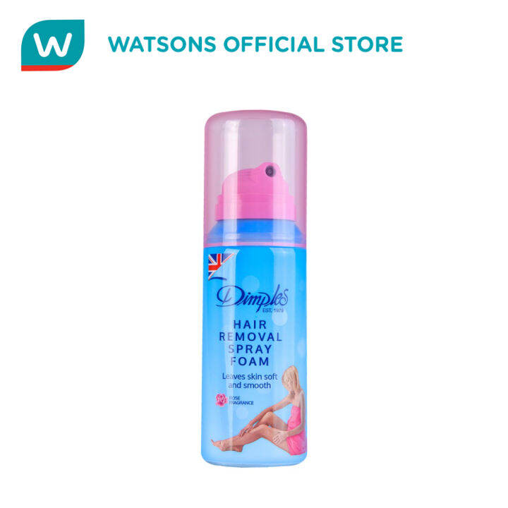 【COD】 DIMPLES Depilatory Spray Foam Rose 100ml Lazada PH