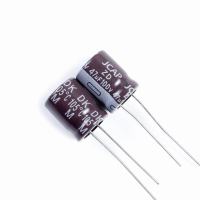 ตัวเก็บประจุอลูมิเนียมอิเล็กโทรไลซิสขนาด10X12มม. 100V 47UF 105 °C