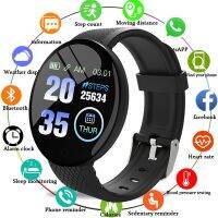 ∋┇❇ Smart Watch Men Blood Pressure Waterproof Smartwatch Women Heart Rate Monitor Fitness Tracker Watch Sport For Android IOS D18