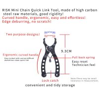 Holiday Discounts RISK RL216 Bike Mini Missing Chain Quick Link Tool Bicycle Plier Master Link Remover Connector Opener Lever With Free Chain Hook