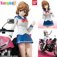 Figma ฟิกม่า งานแท้ 100% Figure Action Bandai S.H.Figuarts จาก Bakuon ซิ่งมั๊ยเพ่ Hane Sakura ซากุระ ฮานะ + รถมอเตอร์ไซค์ Honda CB400 Super Four ชุดนักเรียน Ver Original from Japan แอ็คชั่น ฟิกเกอร์ Anime อนิเมะ การ์ตูน Doll ตุ๊กตา Model โมเดล