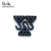 1-2Pcs Technical Metal Hook as Supports for Girders and Cranes Building Block Bricks 70496 For 20004 Crane Mk II 11200 MOC Car Building Sets