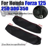 สีเงิน☢แจ็กเก็ตกันฝุ่นสำหรับฮอนด้า Forza125 Forza350 Forza 125 350 250ชิ้นส่วนรถจักรยานยนต์ปลอกกันกระแทกกันฝุ่นด้านหน้าโช้คอัพหลัง