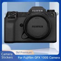 สำหรับฟูจิ Fujifilm GFX 100วินาที GFX100S ป้องกันรอยขีดข่วนกล้องสติ๊กเกอร์เสื้อห่อฟิล์มป้องกันร่างกายป้องกันผิวปก GFX 100วินาที