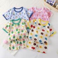 2023 Baby Set Infant Korean Sleepwear Toddler Boys Loungewear