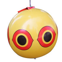 Cheapest# Scare Eye Bird  Repellent Eyes Balloons toy For Outdoor Beach Farm specification:Yellow【Ready Stock】