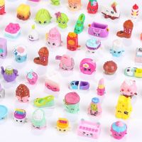 No Repeats 5-10pcs Miniature Shopkines Fruit Dolls Action Figures for Family Kids Christmas Gift Playing Toys Mixed Seasons