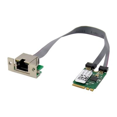 M.2 A+E KEY 2.5G Ethernet LAN Card RTL8125B Industrial Control Network Card PCI Express Network Adapter