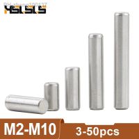 2-55pcs Cylindrical Pin Metal Dowel Pins M2 M2.5 M3 M4 M5 M6 M8 M10 Stainless Steel Locating Parallel Pins Solid Lock Pin