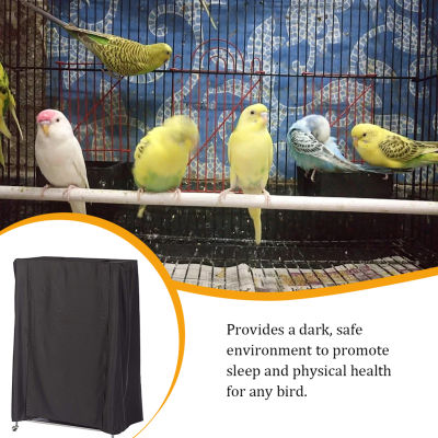 ที่คลุมบังแดดอุปกรณ์กันแสงกันฝุ่นกรงนกพร้อมสติกเกอร์ของขวัญที่เป็นประโยชน์ดีไซน์สำหรับเจ้าของนก