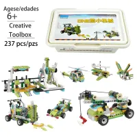 WeDo 1.0 Robotics 158ชิ้น/ล็อตและ237ชิ้น/ล็อตการศึกษาและ Dacta Series ชุดก่อสร้างอาคาร Blocks STEM DIY อิฐ Leduo