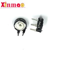 Original pt15 Spanish piher potentiometer 47K horizontal oval hole