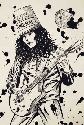 โปสเตอร์วง Buckethead บัคเก็ตเฮด Music Poster รูปภาพ ของขวัญ ของสะสม แต่งบ้าน ของแต่งห้อง โปสเตอร์ขนาดใหญ่ โปสเตอร์แต่งห้อง โปสเตอร์ติดผนัง 77poster