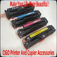 Toner Cartridge For HP CP1215 CP1515 CP1518 CM1300 CM1312 1215 Printer,125A CB540A CB541A CB542A CB543A Refill Toner Cartridge