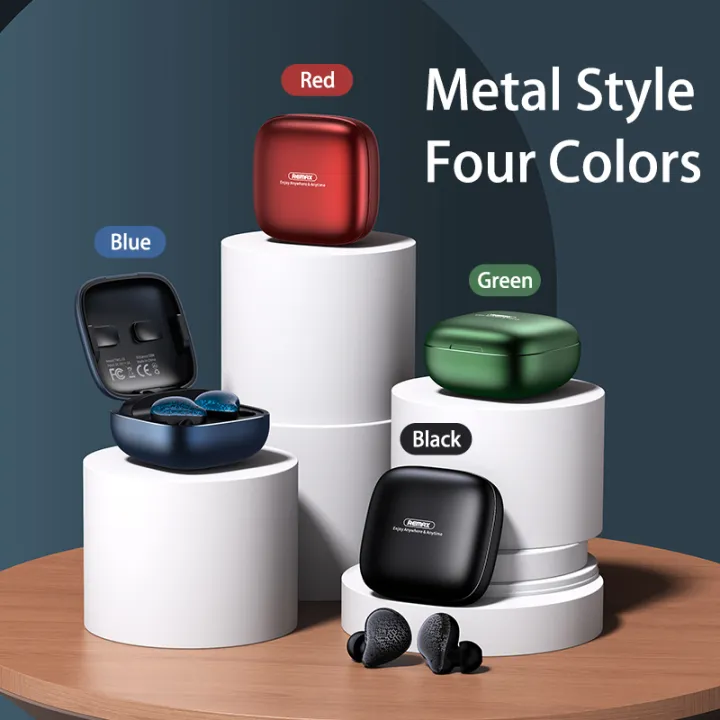 REMAX Bluetooth 5.0 Earbuds Earphone True Wireless Headset Microphone ...