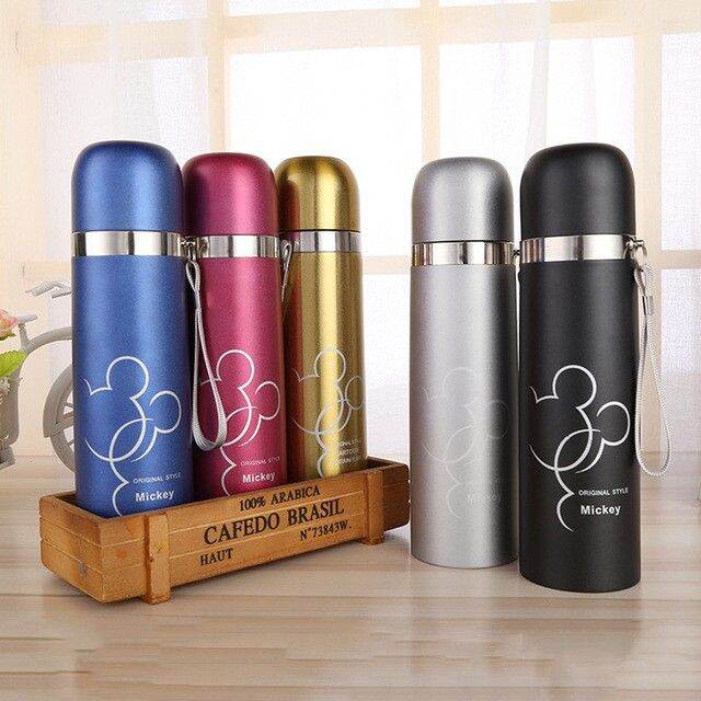 Thermos Kecil Termos Mickey / Paris Termos Mini Termos air panas