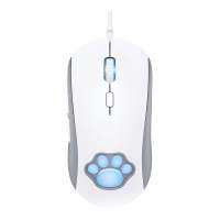 MOUSE (เมาส์) ONIKUMA GAMING NEKO (WHITE) &amp;