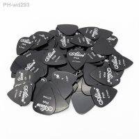 100pcs Alice Plastic Guitar Picks Mediator Color Black 0.58 0.71 0.81 0.96 1.20 1.50 mm Thickness