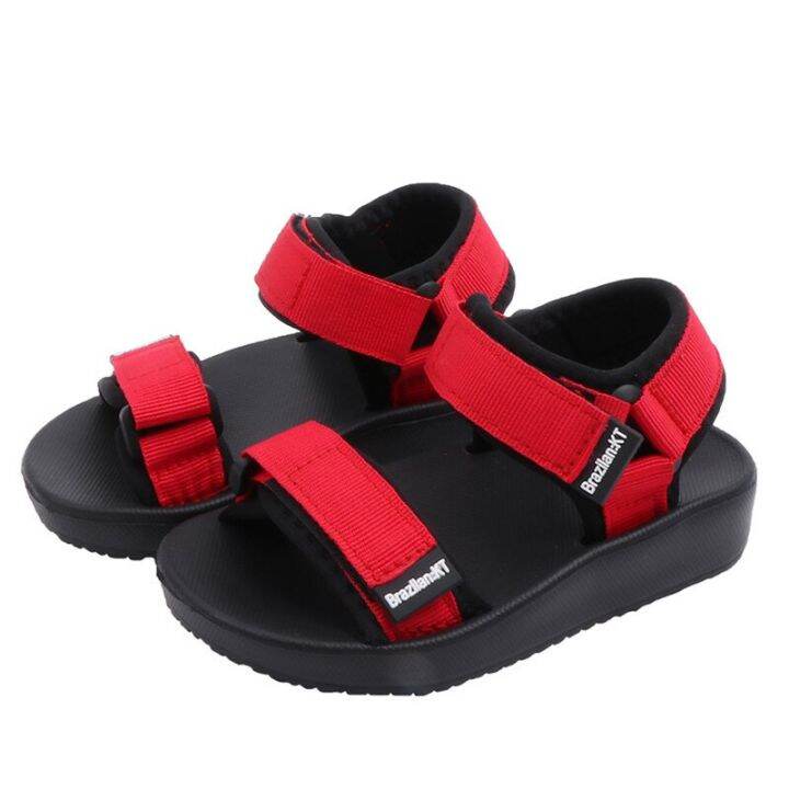 summer-baby-little-girls-boys-soild-sandals-soft-bottom-cloth-children-shoes-fashion-kids-beach-sandals-toddler-shoes