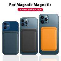 [Woo Fashion Case] หรูหราสำหรับกล่องใส่บัตรแม่เหล็ก Magsafe iPhone 13 11 12 Pro Max Mini ฝาปิดหนังมีกระเป๋าเงิน XS XR