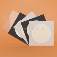 8/10/12/14 Inch Round Opened Square Paper Photo Picture Frame With Backing White/Black Matboard Texture Surface Border 4PCS/Lot