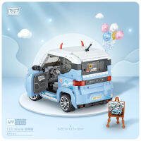 2023Loz อู่หลิง Mini โมเดลบล็อกรถตกแต่งของเล่นประกอบปริศนาของขวัญสำหรับเด็กผู้ชายและเด็กผู้หญิงจำเป็นสำหรับเทพธิดา