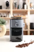 Automatic Electric Flat Burr Coffee Grinder Oggi SQ2 - Electric Compact Size 6 months warantee - shipped from Thailand with warrantee, spare parts and after sale service by Oggi Club Thailand