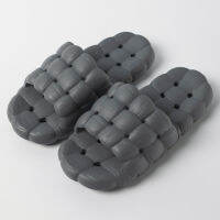 [YourHome] Quilted Bathroom Slippers for Men &amp; Women &amp; Couple, 4 colors (Lime, White, Charcoal Grey, Beige), 100% EVA, Anti-slip Quick Drying Shower SlidesTH