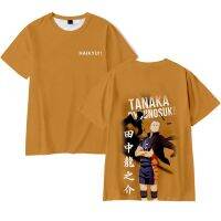 Haikyuu Karasuno High School T-shirt Cosplay CostumeShort Sleeve Sport Uniform Tobio Top Shoyo Tee Halloween Party