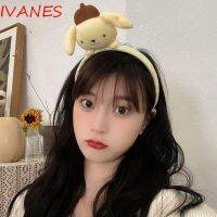 Ivanes ที่คาดผมผู้หญิง ที่คาดผม เมโลดี้ ตลก ปอมปอมปุริน ซินนาม่อนโรล สไตล์เกาหลี