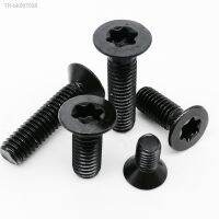 ✔☃♙  10/50 M2 M2.5 M3 M4 M5 M6 Black 304 Stainless Steel GB2673 Six-Lobe Torx Head Flat Countersunk Screw Six Lobe Bolt Machine screw