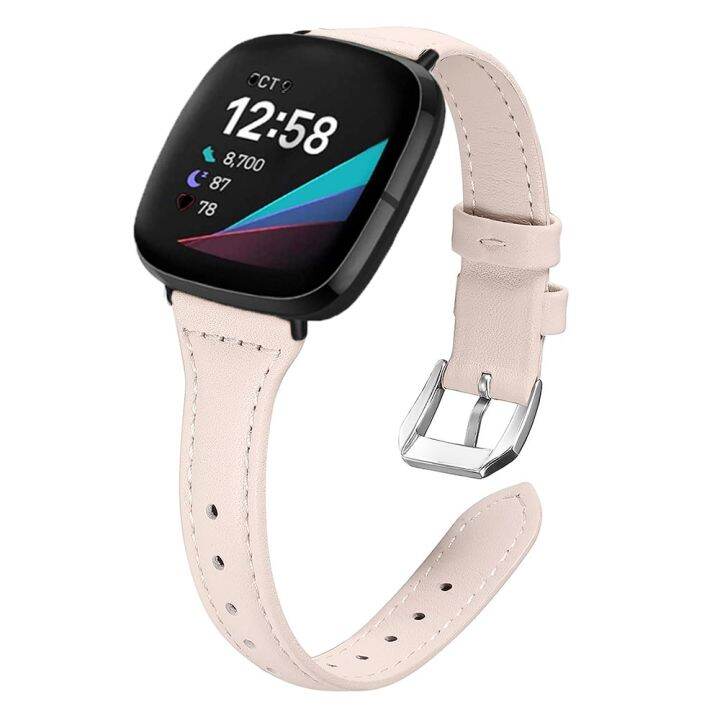 สายหนังเพรียวบางสำหรับเข็มขัดสายนาฬิกาข้อมือสำหรับ-apple-watch-นาฬิกาข้อมือสำหรับผู้ชาย-fibbit-versa-4-3สำหรับ-fitbit-sense-2-correa-loop-carterfa