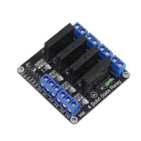 รีเลย์12V 1 2 4 8ช่อง SSR ระดับสูงต่ำโซลิดสเตทรีเลย์โมดูล250V 2A สำหรับ Arduino